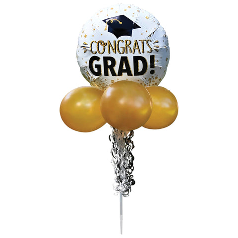 Congrats Grad Balloon Yard Sign Kit