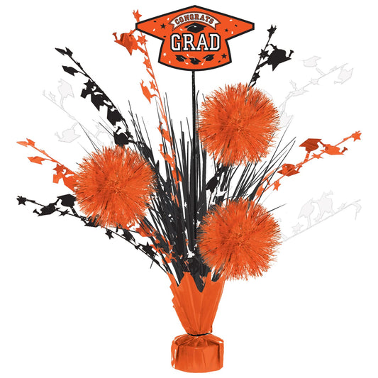 Orange Graduation Centerpiece