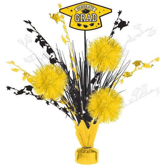 Yellow Graduation Centerpiece