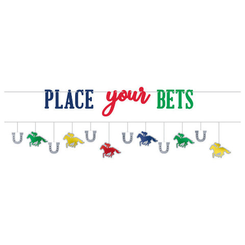 Place Your Bets Derby Banner Set