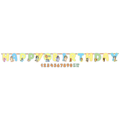 Bluey Jumbo Add an Age Letter Banner