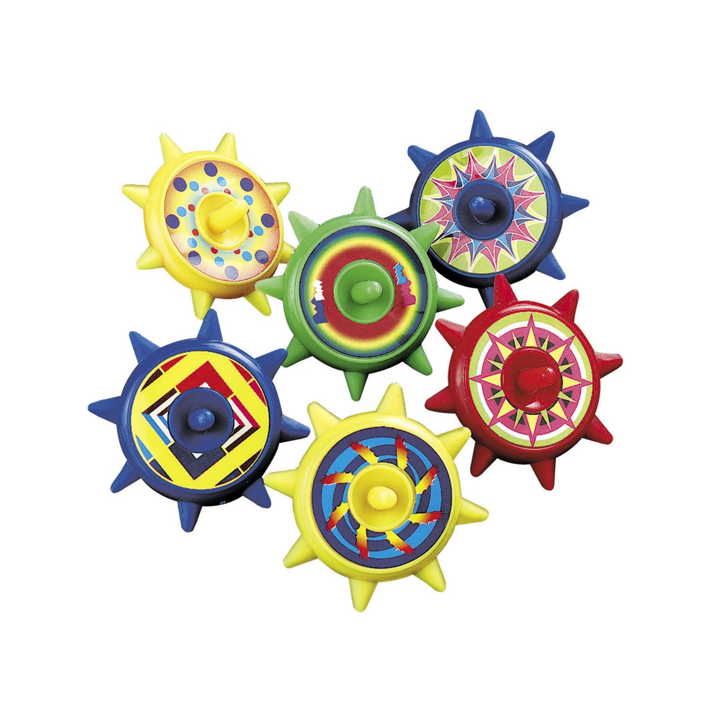 SPIN TOP - STAR                 24 CT/PKG