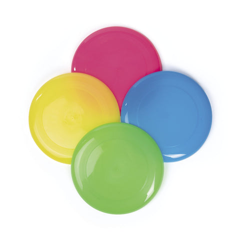 BRIGHT COLOR FLYING DISCS