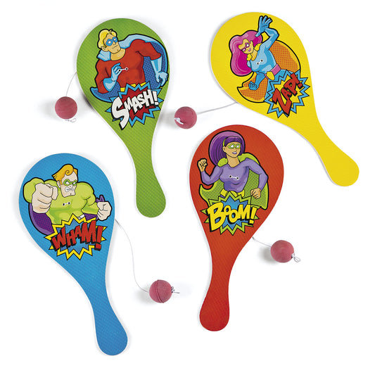 SUPERHERO PADDLEBALLS