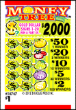 MONEY TREE PULL TAB CASH BOARD 3360 TICKETS