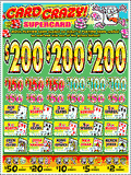 CARD CRAZY PULL TAB 2688 TICKETS