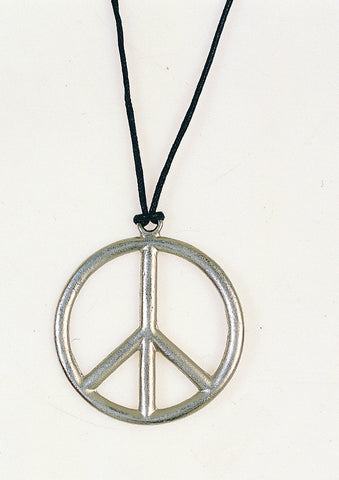 METAL PEACE PENDANT 1PC/PKG