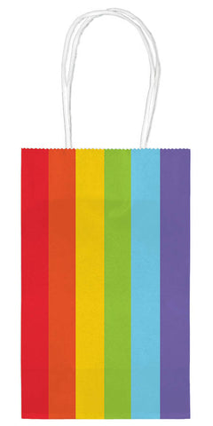 SMALL RAINBOW GIFT BAG 10 PACK