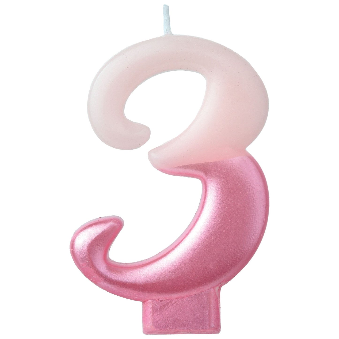 Pink Ombre Candle- #3