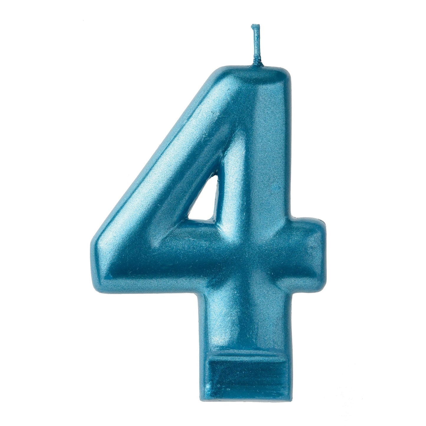 Metallic Blue Candle- #4