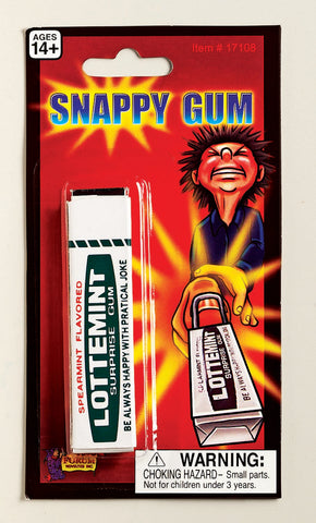 Snappy Gum Gag / Joke