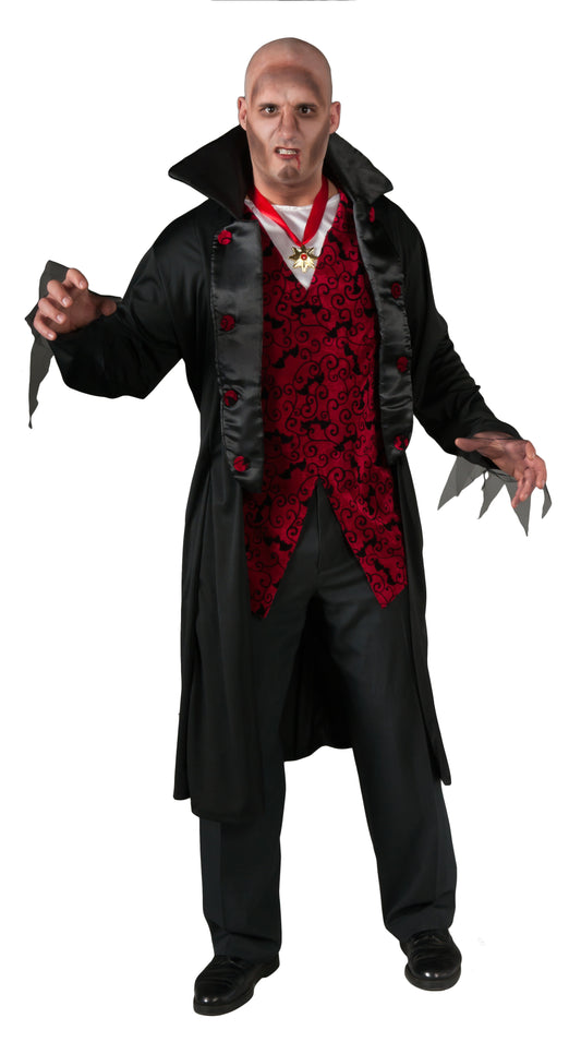 COSTUME - ROYAL VAMPIRE   PLUS SIZE    ADULT