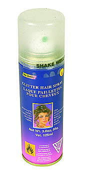 Silver Glitter Hairspray
