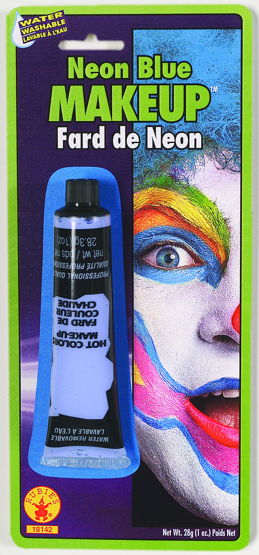 MAKE UP - BLUE NEON CREAM  1 OZ TUBE