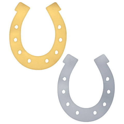 Foil Horseshoe Cutouts