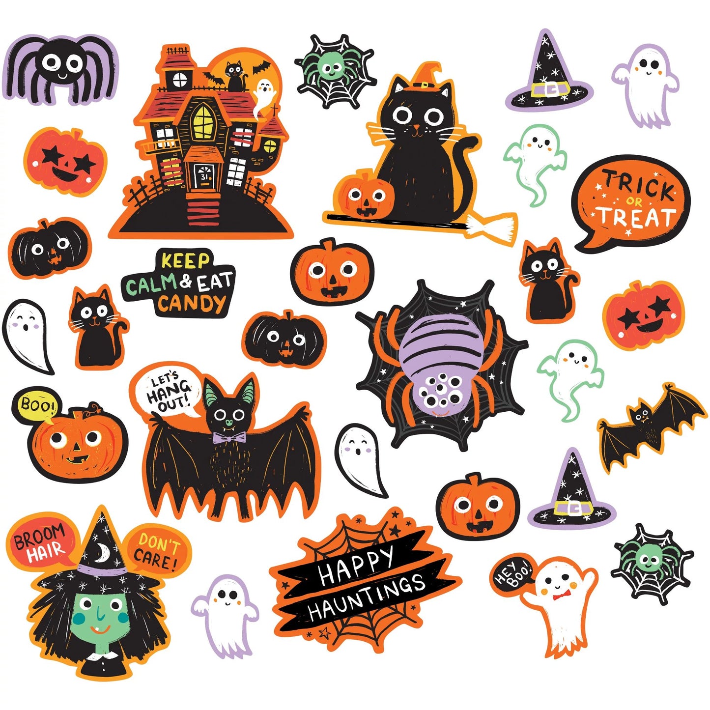 Spooky Friends Halloween Cutout Pack