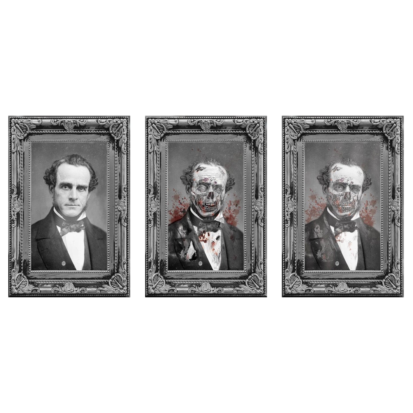CREEPY MAN LENTICULAR PORTRAIT