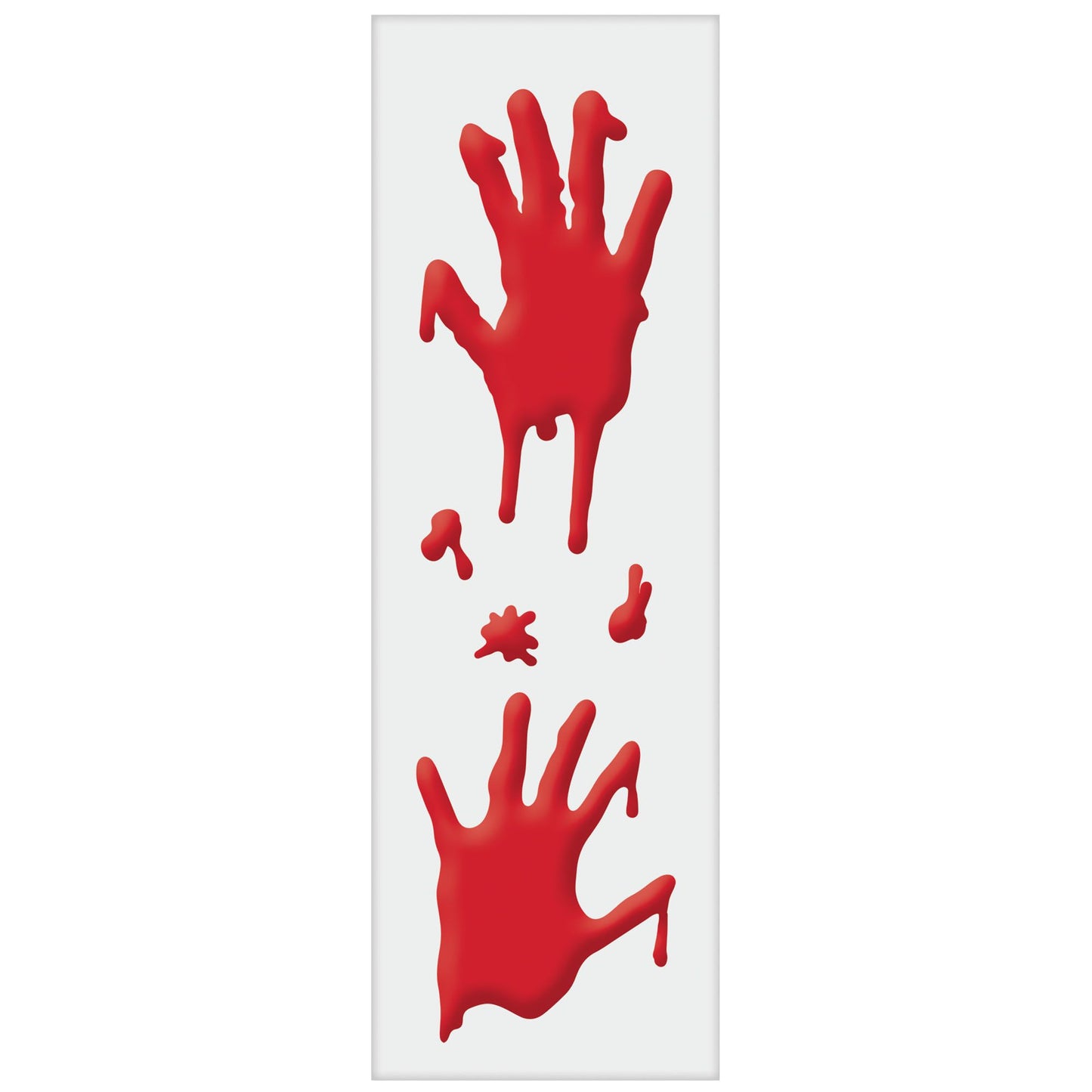 BLOODY HANDS GEL CLING