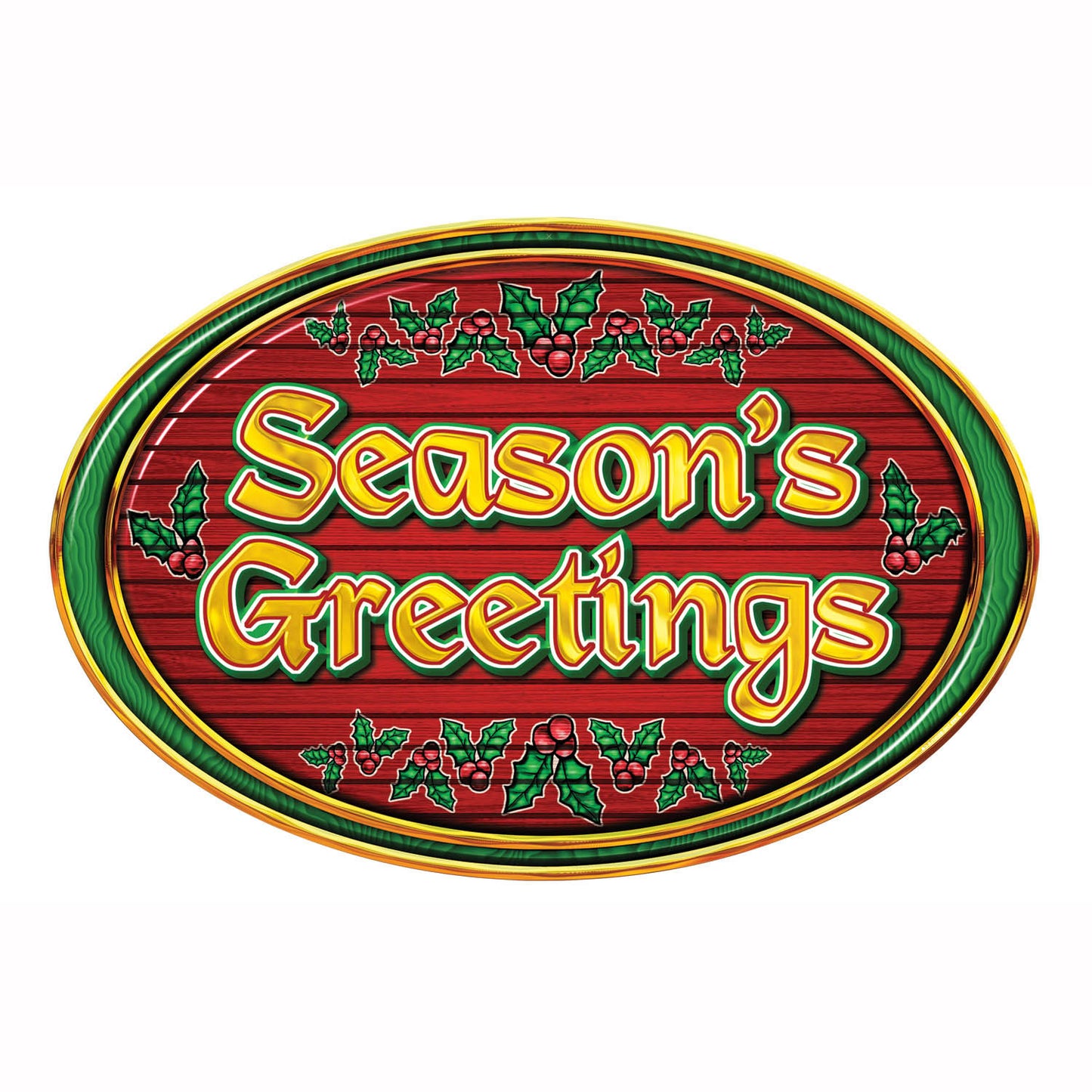 SEASONS GREETING CUTOUT                      EACH