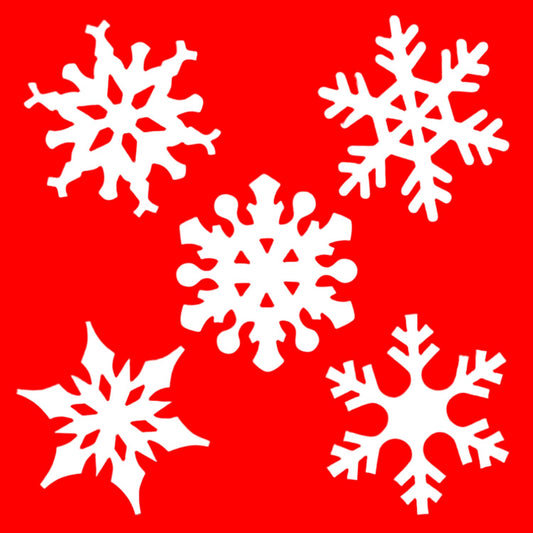 Mini Snowflake Cutouts