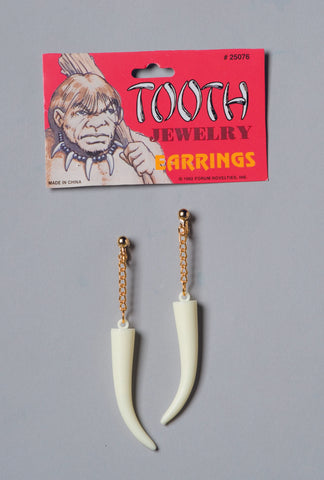 Sabre Tooth Earrings