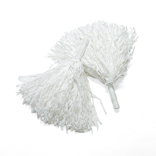 POM POMS - WHITE