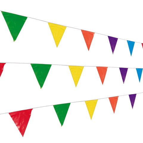 MULTI COLOR PENNANT BANNER