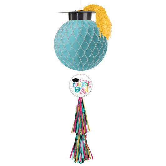 Follow Your Dreams Graduation Glitter Hanging Decoration
