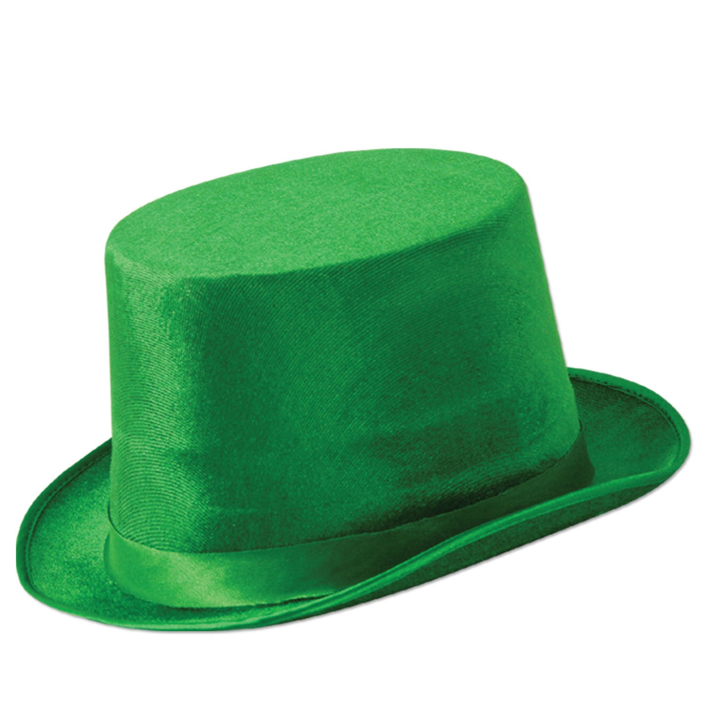 HAT - GREEN VELVET TOP