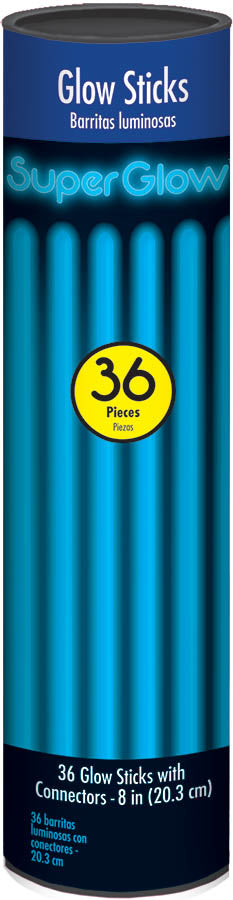 Blue Glow Sticks (36 Pcs)