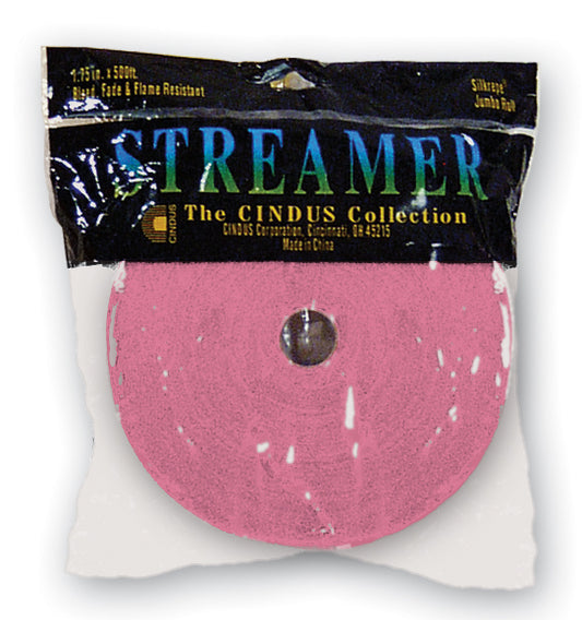 CREPE STREAMER - 500' PINK