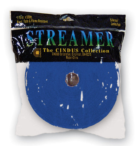 CREPE STREAMER - 500' ROYAL BLUE