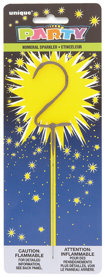 NUMERAL SPARKLER #2