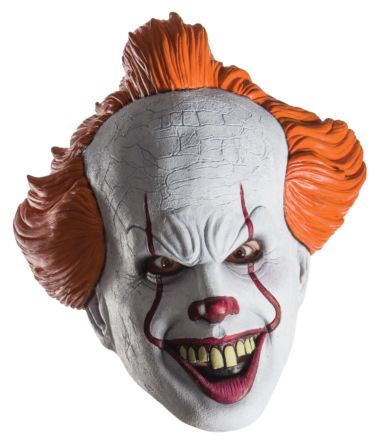 PENNYWISE "IT" 3/4 MASK - ADULT