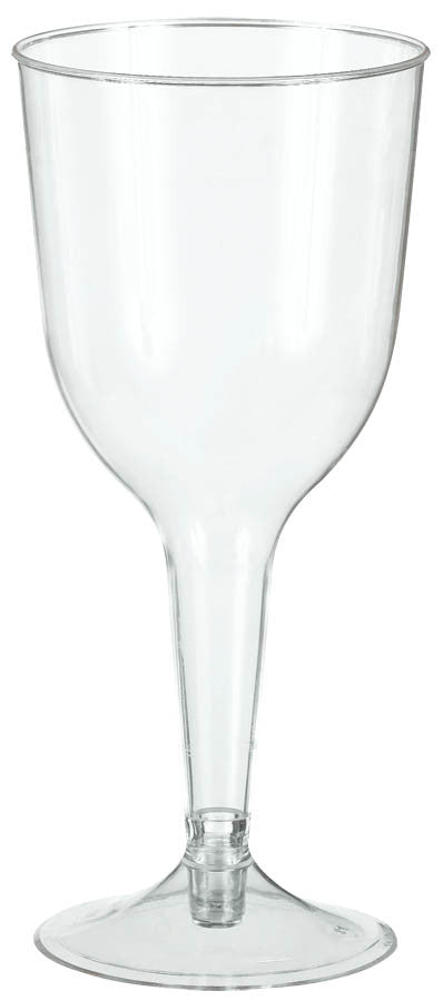 WINE GLASS - CLEAR 10 OZ           20 CT/PKG