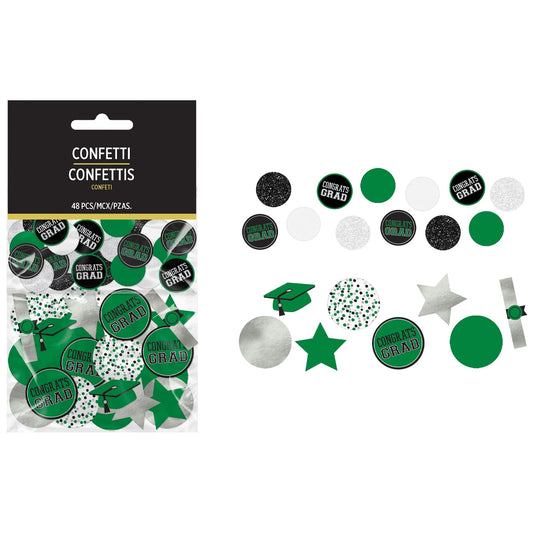 Green Large Graduation Confetti