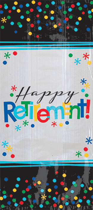 RETIREMENT CELLOPHANE BAGS