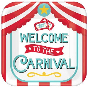 WELCOME TO THE CARNIVAL 18" MYLAR BALLOON
