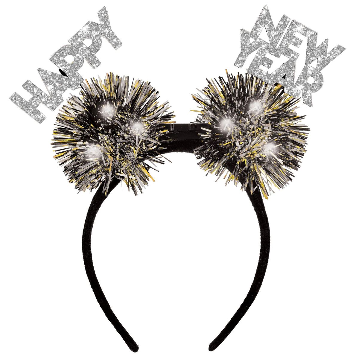Light-Up Happy New Year Headband