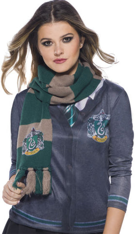 DELUXE SLYTHERIN SCARF - KID/ADULT