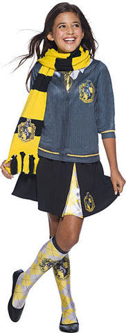 DELUXE HUFFLEPUFF SCARF - KID/ADULT