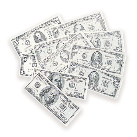 PLAY MONEY - PAPER              144 BAG/UNIT