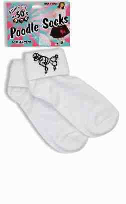 Adult Size Poodle Socks