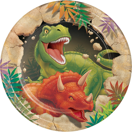 DINO BLAST PLATES 7"