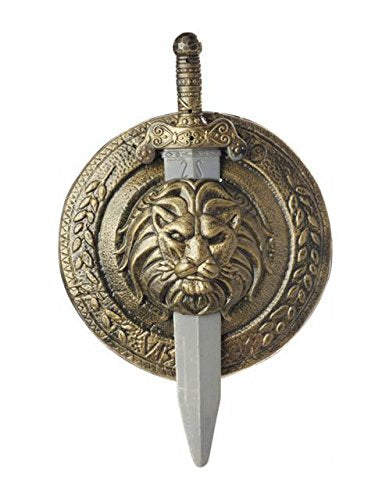 GLADIATOR COMBAT SHIELD AND SWORD SET