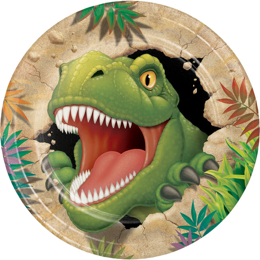 DINO BLAST PLATES 9"