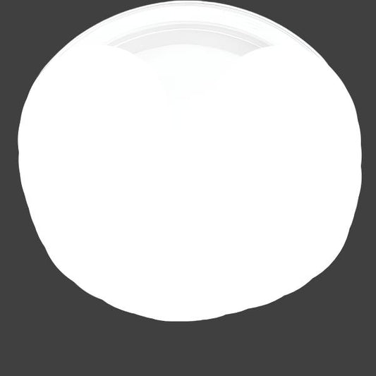 PLATE - FROSTY WHITE 9"    PLASTIC   20 CT/PKG