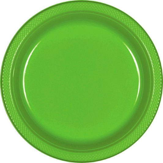 PLATE - KIWI 9"    PLASTIC   20 CT/PKG