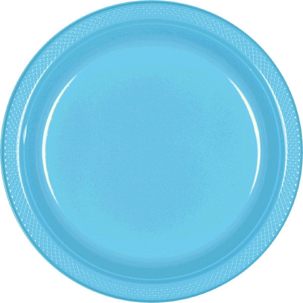 PLATE - CARIBBEAN 9"    PLASTIC   20 CT/PKG