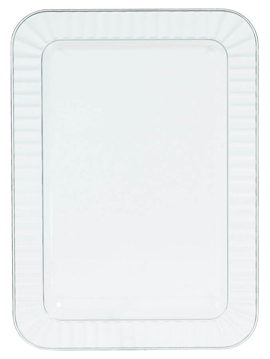 PLATE - APPETIZER CLEAR 5"X7"           32 CT/PKG